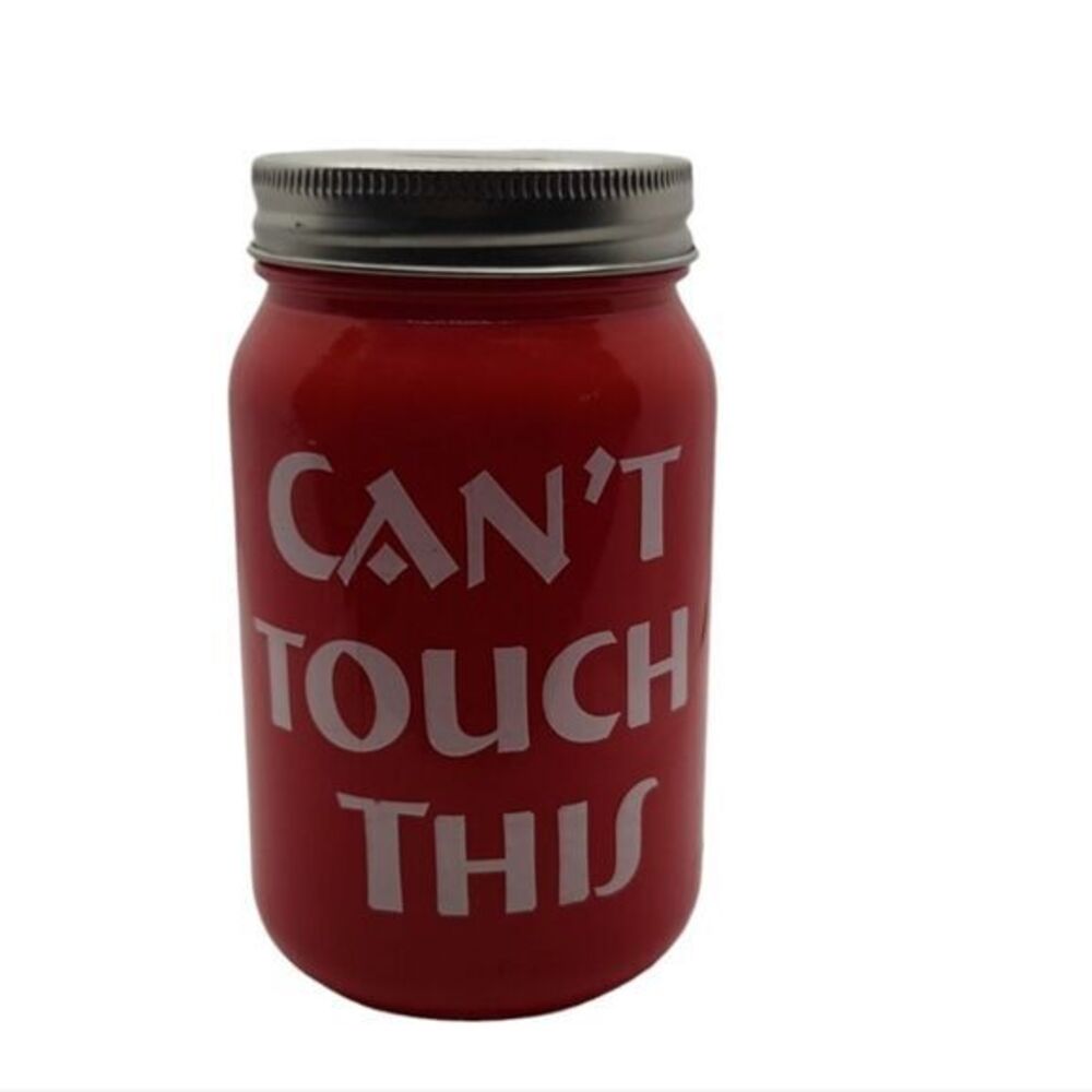 Mason Jar Piggy Bank "Can't‎ Touch This" Piggy Bank